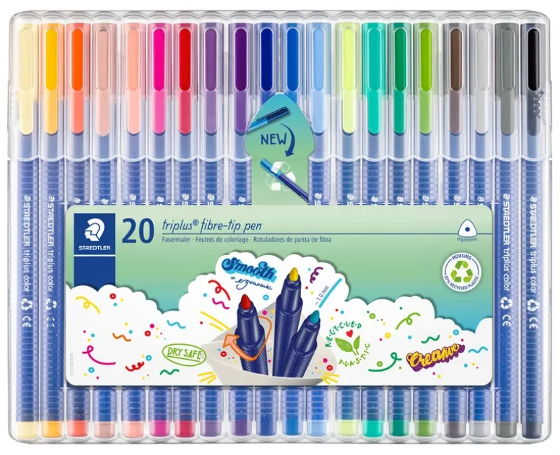 Tusser Staedtler triplus color 20 ass.