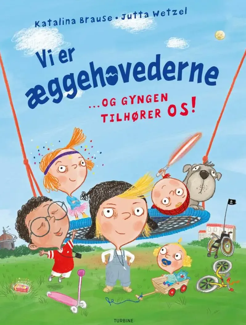 Vi er æggehovederne … og gyngen tilhører os!
