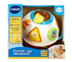 Vtech Baby kravle- og lærebold DK