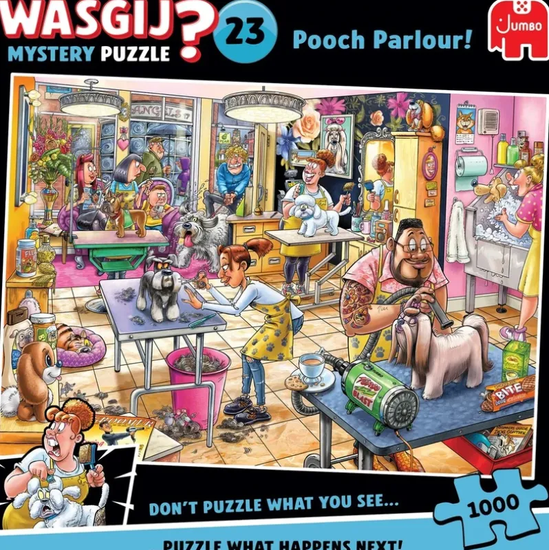 Wasgij Mystery 23 Pooch Parlour! 1000 brikker