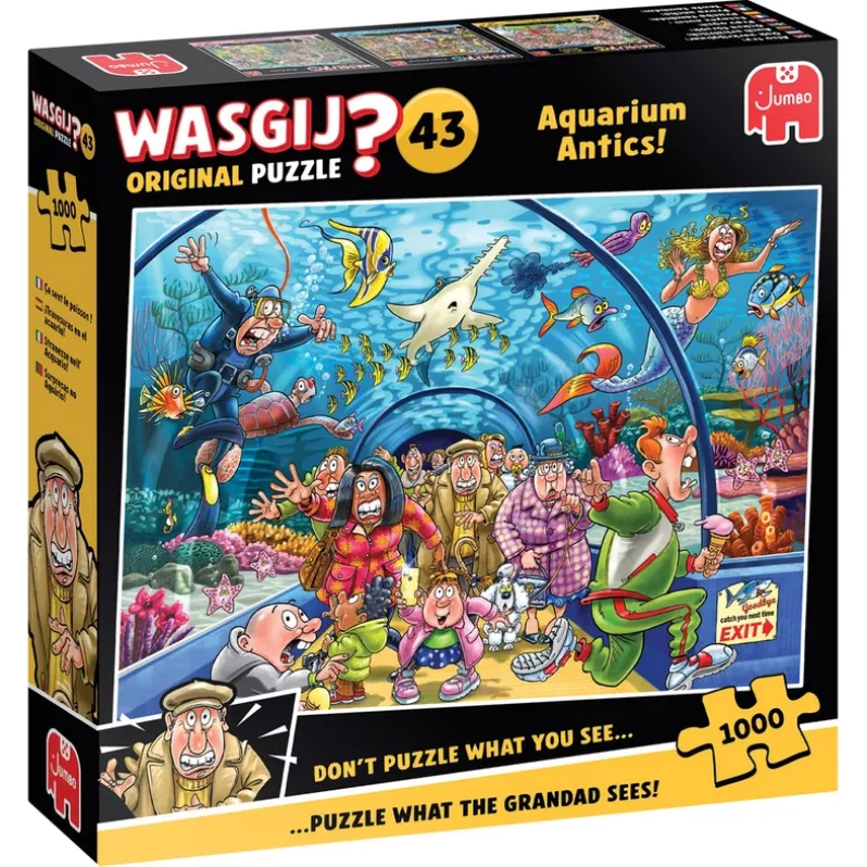 Wasgij Original 43 Aquarium Antics! 1000 brikker