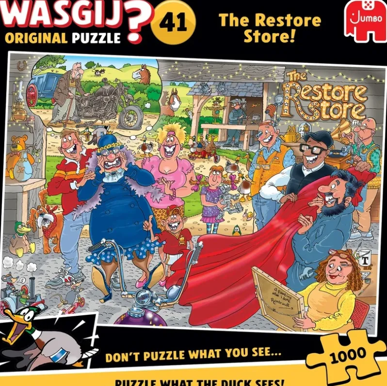 Wasgij Original 41 The Restore Store! 1000 brikker