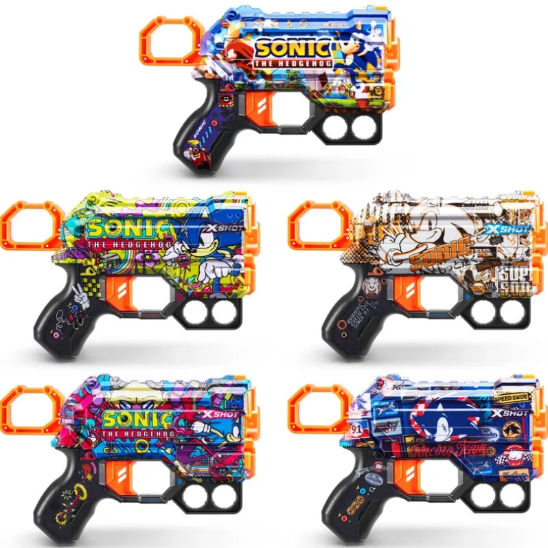 Xshot Skins Sonic Menace med 8 darts ass