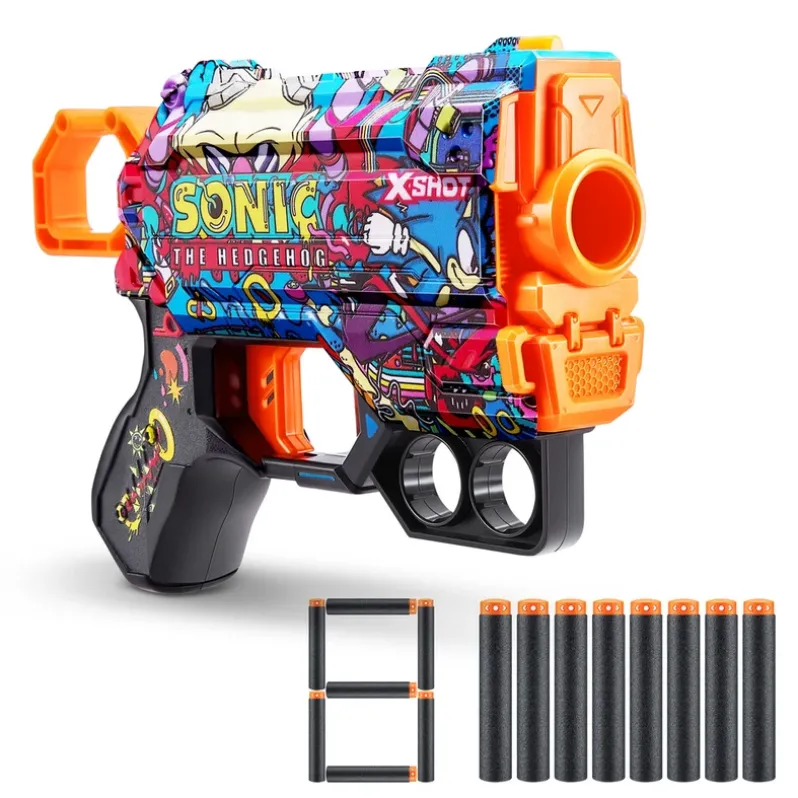 Xshot Skins Sonic Menace med 8 darts ass