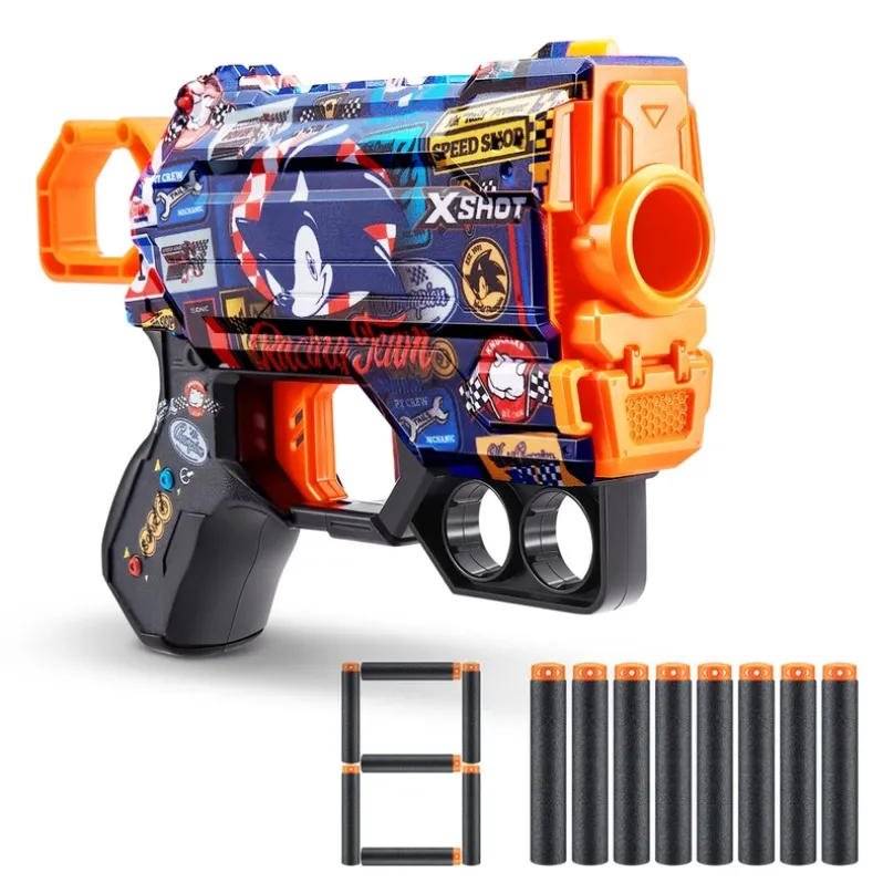 Xshot Skins Sonic Menace med 8 darts ass