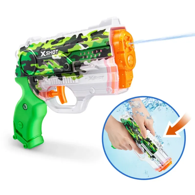 Xshot Water Fast-Fill Skins Nano Water Blaster ass