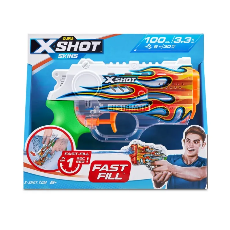 Xshot Water Fast-Fill Skins Nano Water Blaster ass