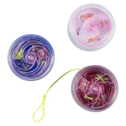 Yoyo med lys og flamme asst
